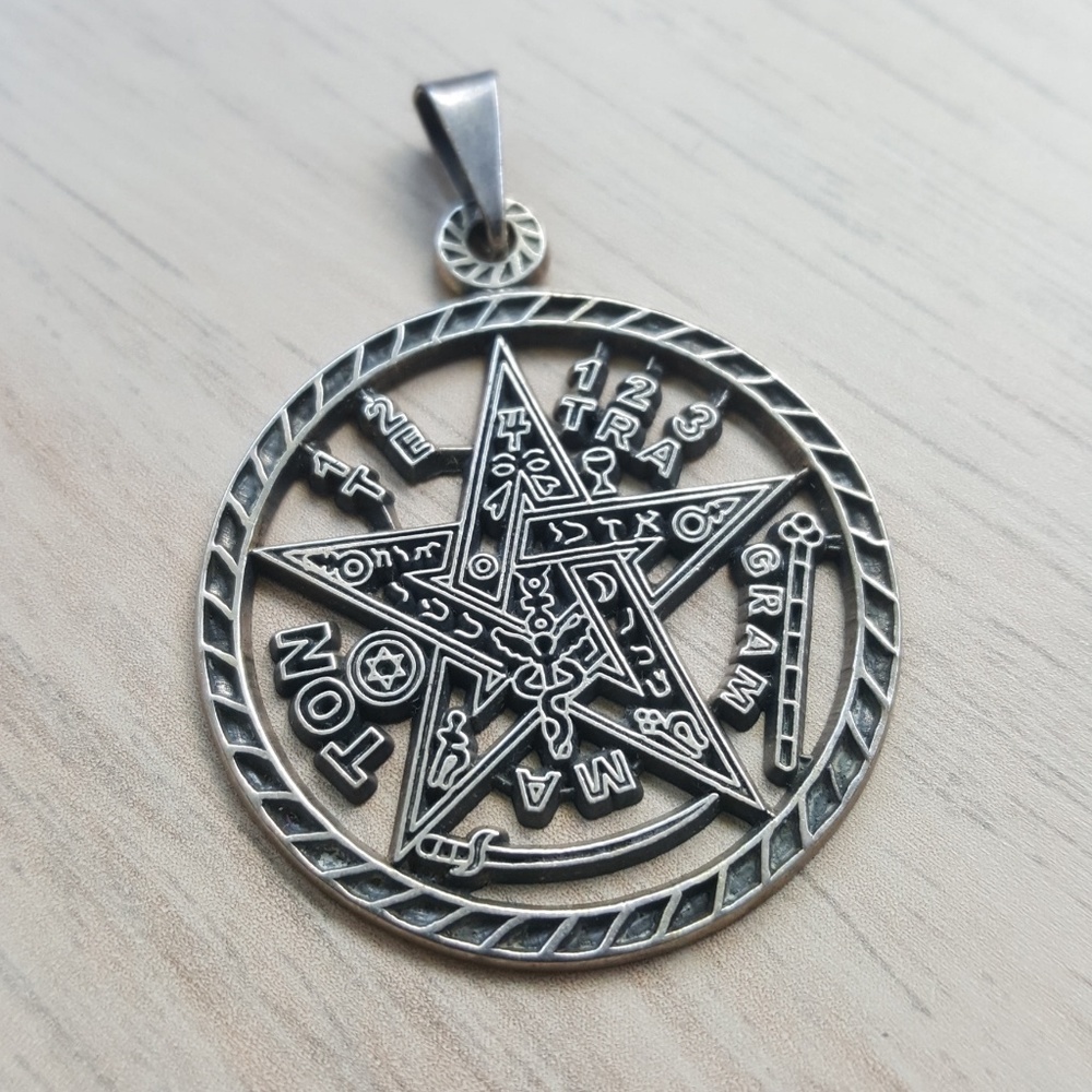 925 silver Pentagram pendant